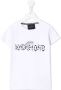 John Richmond Junior T-shirt met logoprint Wit - Thumbnail 1