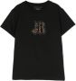 John Richmond Junior T-shirt met logoprint Zwart - Thumbnail 1