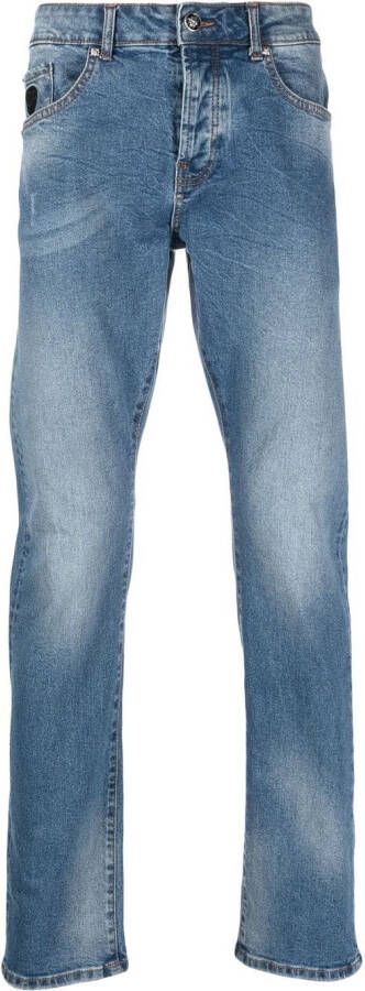 John Richmond Straight broek Blauw