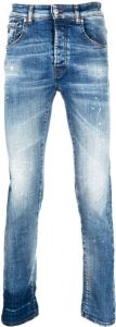 John Richmond Straight jeans Blauw