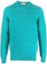 John Smedley Gebreide trui Blauw - Thumbnail 1