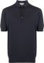 John Smedley Adrian polo shirt Blauw - Thumbnail 1