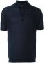 John Smedley 'Roth' polo shirt Blauw - Thumbnail 1