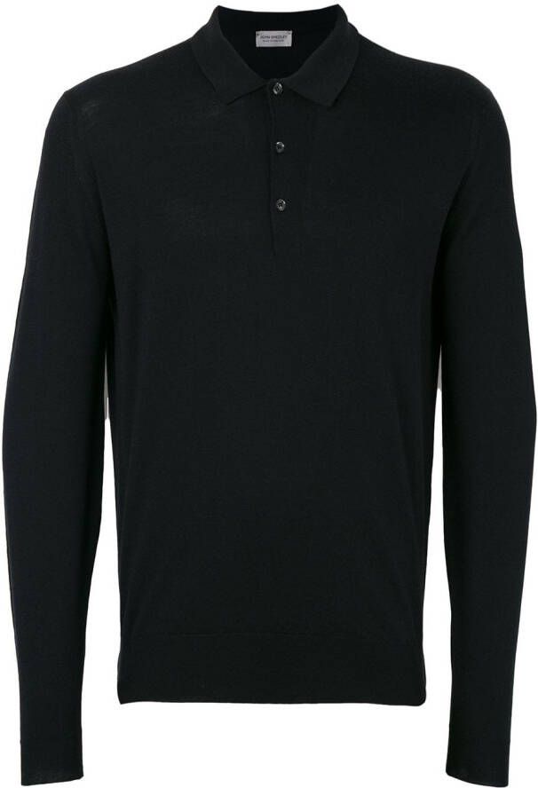 John Smedley Belper polotrui Zwart