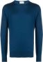 John Smedley Trui met ronde hals Blauw - Thumbnail 1