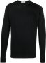 John Smedley trui met ronde hals Zwart - Thumbnail 1