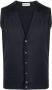 John Smedley Vest met V-hals Grijs - Thumbnail 1