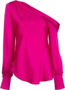 Jonathan Simkhai Asymmetrische jurk Roze