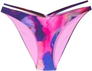Jonathan Simkhai Bikinislip met print Blauw
