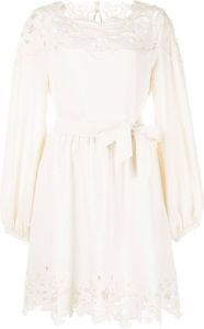 Jonathan Simkhai Mini-jurk met geborduurd paisley Wit
