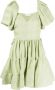 Simkhai Mini-jurk met pofmouwen Groen - Thumbnail 1