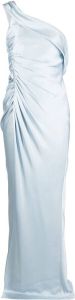 Jonathan Simkhai Asymmetrische jurk Blauw