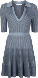 Jonathan Simkhai Ribgebreide jurk Blauw