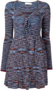 Jonathan Simkhai Mini-jurk met sweetheart hals Blauw