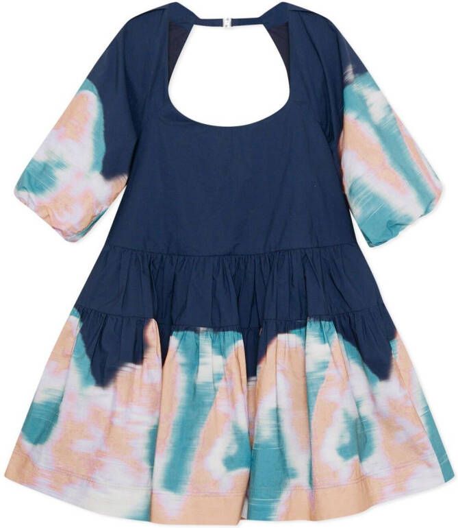 Simkhai Standard Babydoll jurk Blauw