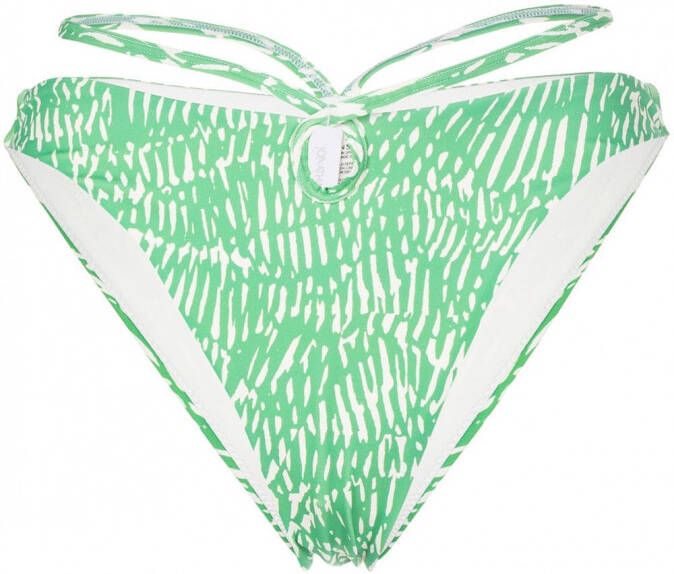 Simkhai Uitgesneden bikinislip Groen