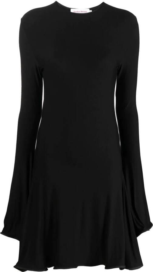 Jordan Dalah Studio Flared jurk Zwart