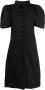 Jordan Dalah Studio Midi-jurk met pofmouwen Zwart - Thumbnail 1