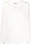 JOSEPH Blouse met V-hals Beige - Thumbnail 1