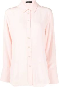 JOSEPH Button-down blouse Roze