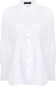 JOSEPH Button-up blouse Wit