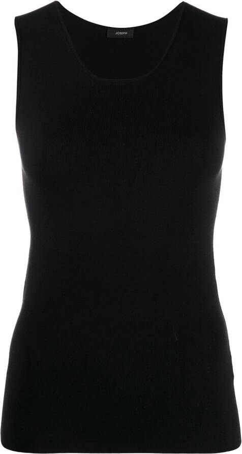 JOSEPH Jersey top Zwart