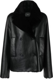 JOSEPH Lammy coat Zwart