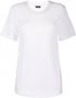 JOSEPH T-shirt met mesh Wit - Thumbnail 1