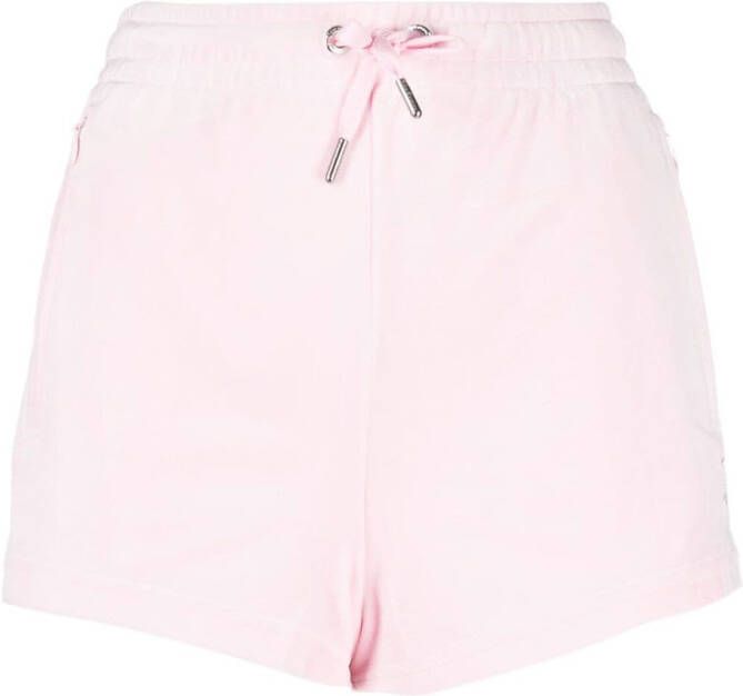 Juicy Couture Shorts verfraaid met kristallen Roze