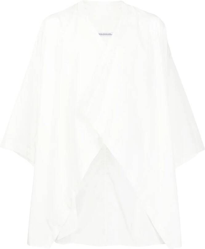 Julius Katoenen overhemd Wit