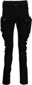 Julius Skinny jeans Zwart