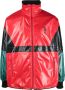 Junya Watanabe MAN Windjack met colourblocking Rood - Thumbnail 1