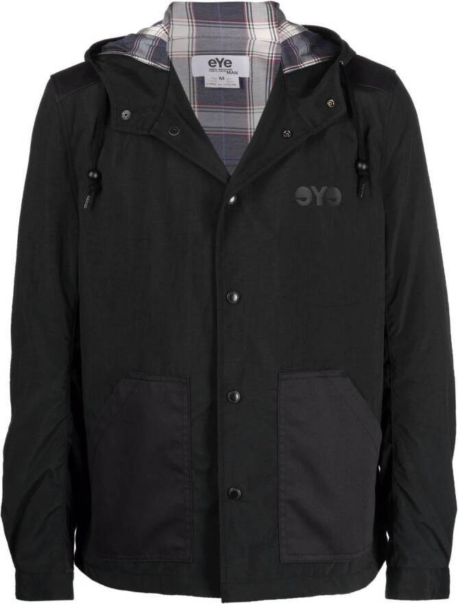 Junya Watanabe Jack met capuchon Zwart