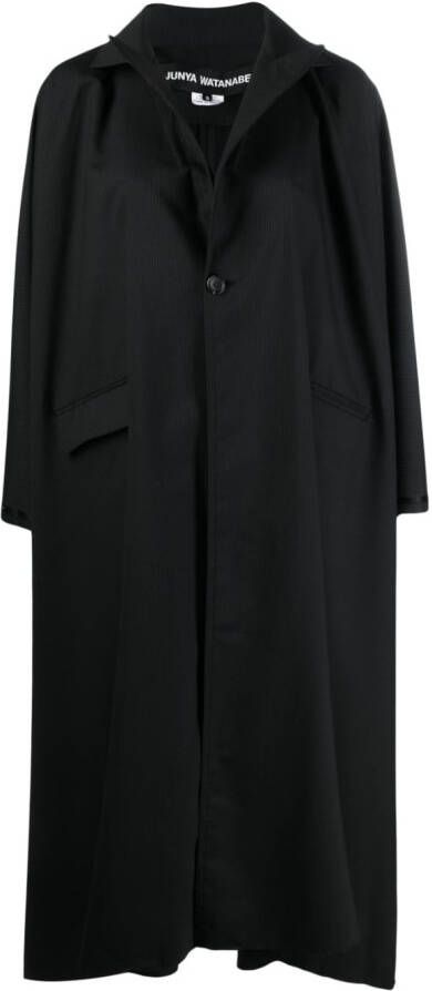 Junya Watanabe Asymmetrische parka Zwart