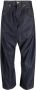 Junya Watanabe MAN Jeans met verlaagd kruis Blauw - Thumbnail 1