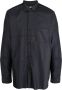 Junya Watanabe MAN Katoenen overhemd Zwart - Thumbnail 1