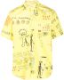 Junya Watanabe MAN Overhemd met print Geel - Thumbnail 1