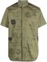 Junya Watanabe MAN Overhemd met print Groen - Thumbnail 1