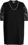 Junya Watanabe T-shirt met kettingdetail Zwart - Thumbnail 1