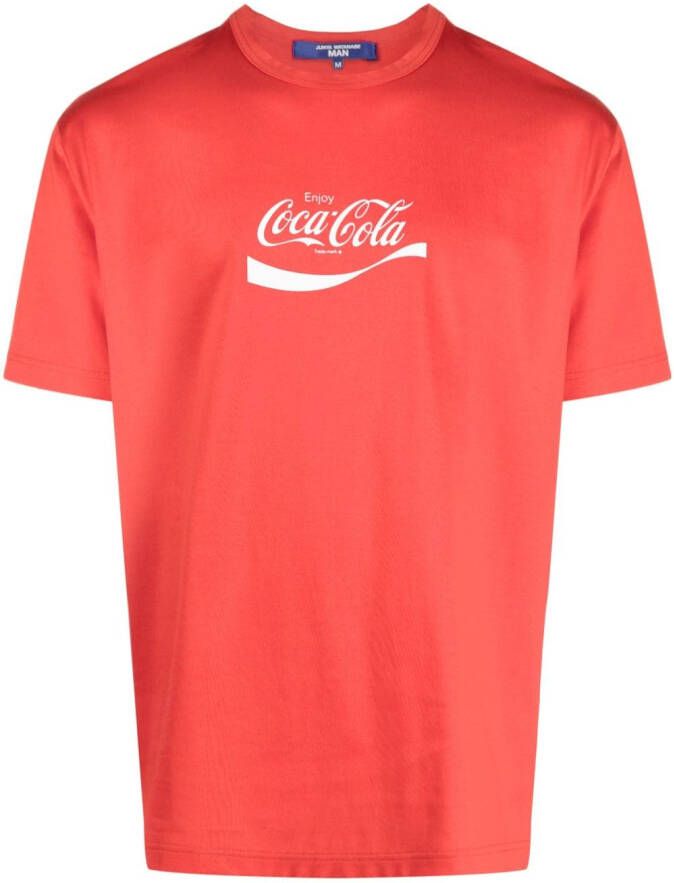 Junya Watanabe MAN x Coca-Cola T-shirt Rood