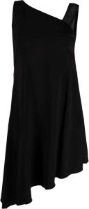 Just Cavalli Asymmetrische mini-jurk Zwart
