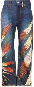 Just Cavalli Cropped jeans Blauw