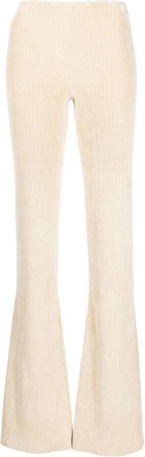 Just Cavalli Flared broek Beige