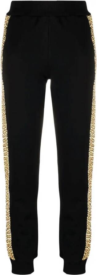 Just Cavalli Joggingbroek met luipaardprint Zwart