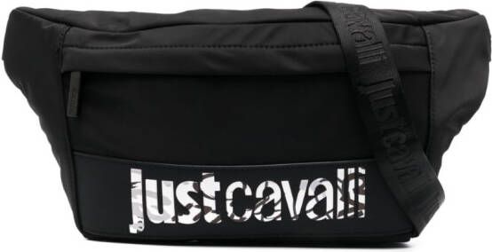 Just Cavalli Heuptas met logoprint Zwart