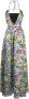 Just Cavalli Maxi-jurk met bloemenprint Wit - Thumbnail 1