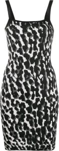 Just Cavalli Mini-jurk met dierenprint Zwart