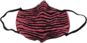 Just Cavalli Mondkapje met zebraprint Roze
