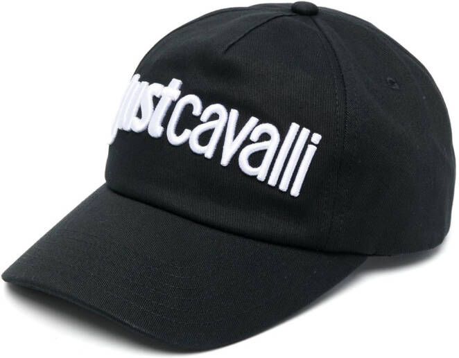 Just Cavalli Pet met geborduurd logo Zwart