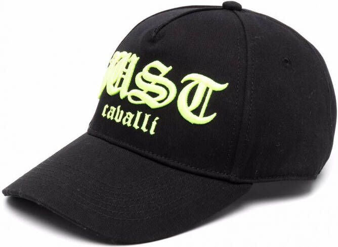 Just Cavalli Pet met geborduurd logo Zwart